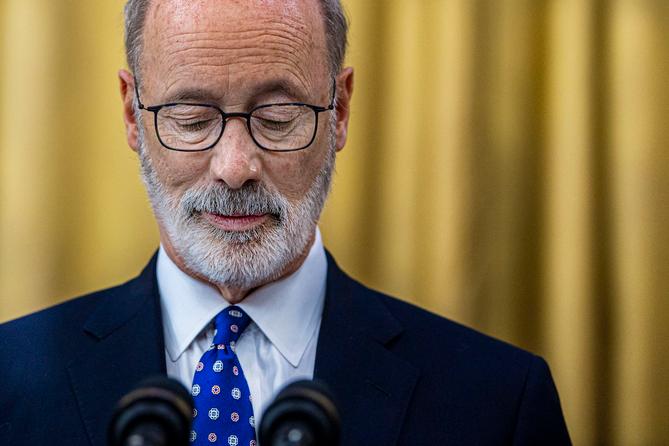 Pennsylvania Governor Tom Wolf, whose transparency promises have fallen short, speaks at a school in Philadelphia, PA. Pennsylvania Governor Tom Wolf, whose transparency promises have fallen short, speaks at a school in Philadelphia, PA.