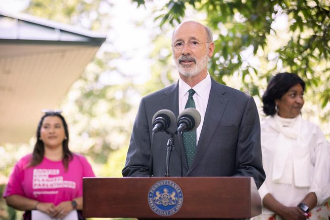 “Whenever an anti-choice bill comes to my desk, I will veto it,” Gov. Tom Wolf said on Thursday. “Whenever an anti-choice bill comes to my desk, I will veto it,” Gov. Tom Wolf said on Thursday.