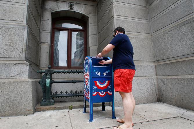 Drop boxes were used in Philadelphia during the June primary and have been embraced by other counties as a way to ease the anticipated Election Day burden. Drop boxes were used in Philadelphia during the June primary and have been embraced by other counties as a way to ease the anticipated Election Day burden.
