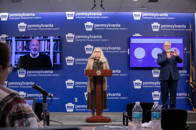 "If you have a friend or neighbor who needs this information in their native language, please share it," Health Secretary Rachel Levine said Friday. "If you have a friend or neighbor who needs this information in their native language, please share it," Health Secretary Rachel Levine said Friday.