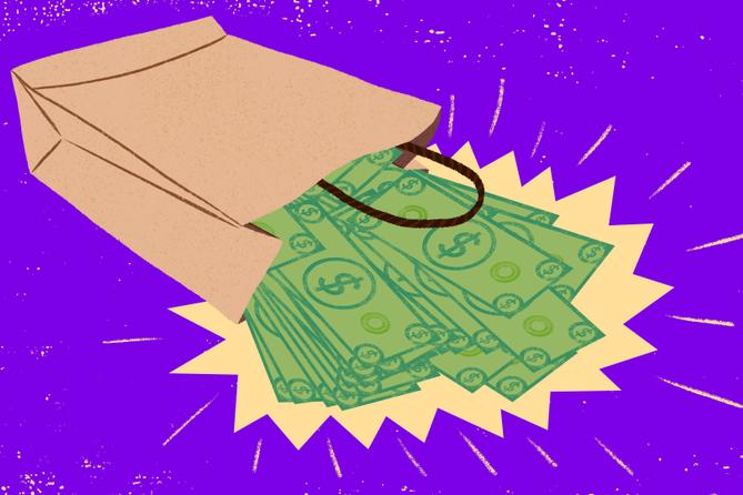 In early May, DuBois’ solicitor showed up at City Hall with $93,920 in cash tucked inside a cardboard box and packaged in a gift bag. In early May, DuBois’ solicitor showed up at City Hall with $93,920 in cash tucked inside a cardboard box and packaged in a gift bag.