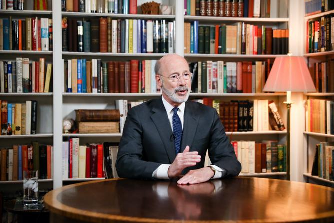 Wolf signed a disaster emergency declaration on March 6, as Pennsylvania reported its first cases of the coronavirus. Wolf signed a disaster emergency declaration on March 6, as Pennsylvania reported its first cases of the coronavirus.