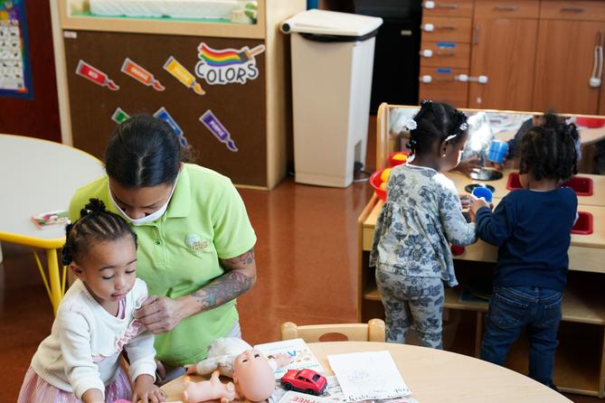 The Willow School in Montgomery County is unable to serve as many children as it could because of a staffing shortage. The Willow School in Montgomery County is unable to serve as many children as it could because of a staffing shortage.