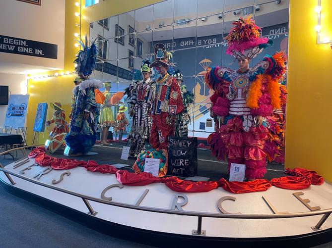 The Mummers Museum in Philadelphia is a polling place on Election Day in November 2024. The Mummers Museum in Philadelphia is a polling place on Election Day in November 2024.